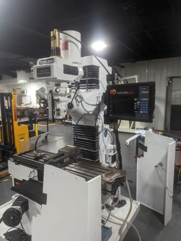 Southwestern Industries Prototrak DPM SX5P, Machine ID: 8691